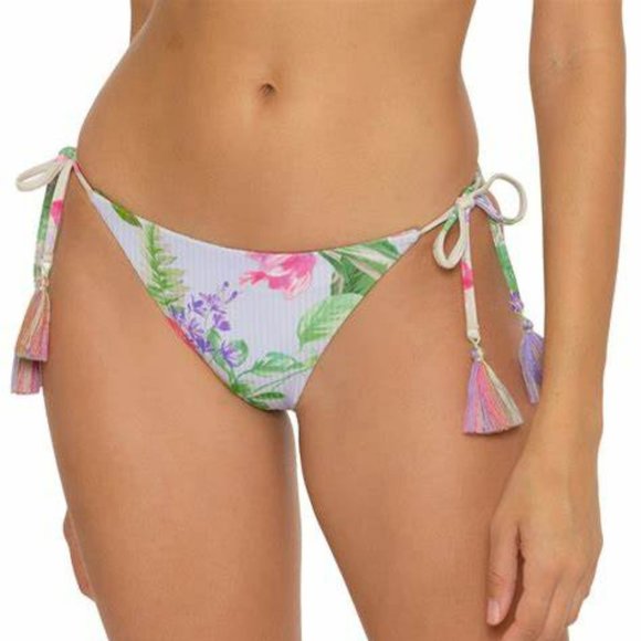 Becca By Rebecca Virtue Everglade Tie Side Bottoms - Picture 1 of 3